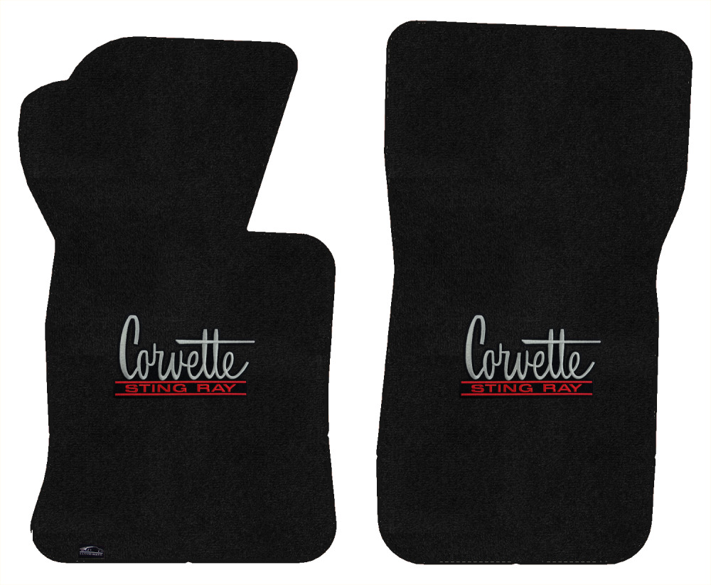 Lloyd Ultimat Front Row Carpet Floor Mat for 1963-1967 Corvette (#L1778) Black - Picture 12 of 286
