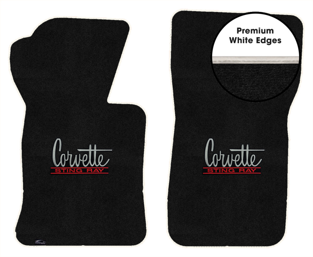 Lloyd Ultimat Front Row Carpet Floor Mat for 1963-1967 Corvette (#L1778) Black - Picture 232 of 286