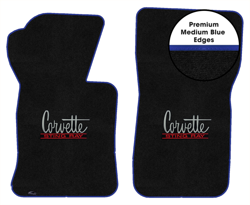 Lloyd Ultimat Front Row Carpet Floor Mat for 1963-1967 Corvette (#L1778) Black - Picture 122 of 286