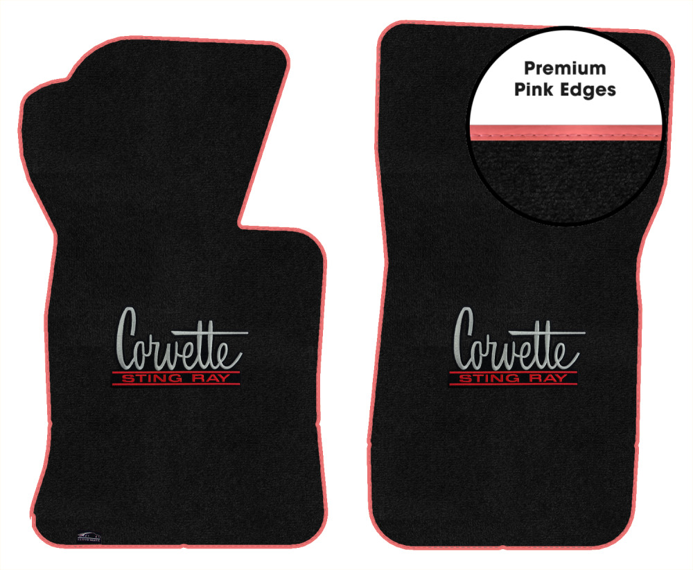 Lloyd Ultimat Front Row Carpet Floor Mat for 1963-1967 Corvette (#L1778) Black - Picture 155 of 286