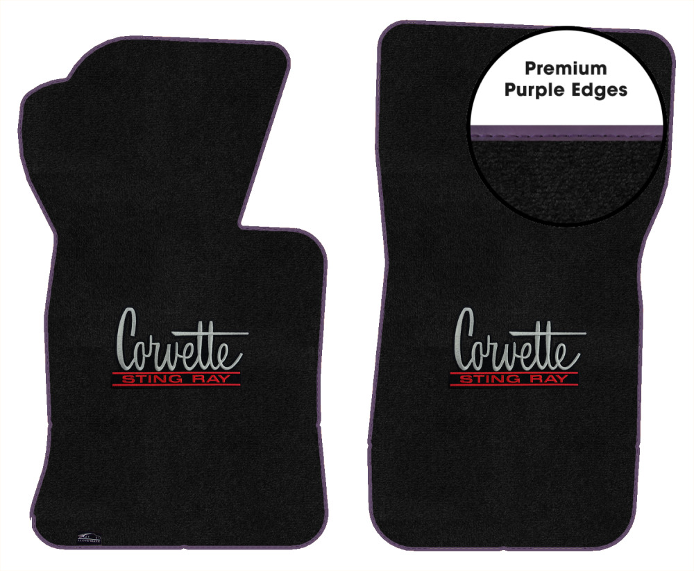 Lloyd Ultimat Front Row Carpet Floor Mat for 1963-1967 Corvette (#L1778) Black - Picture 166 of 286