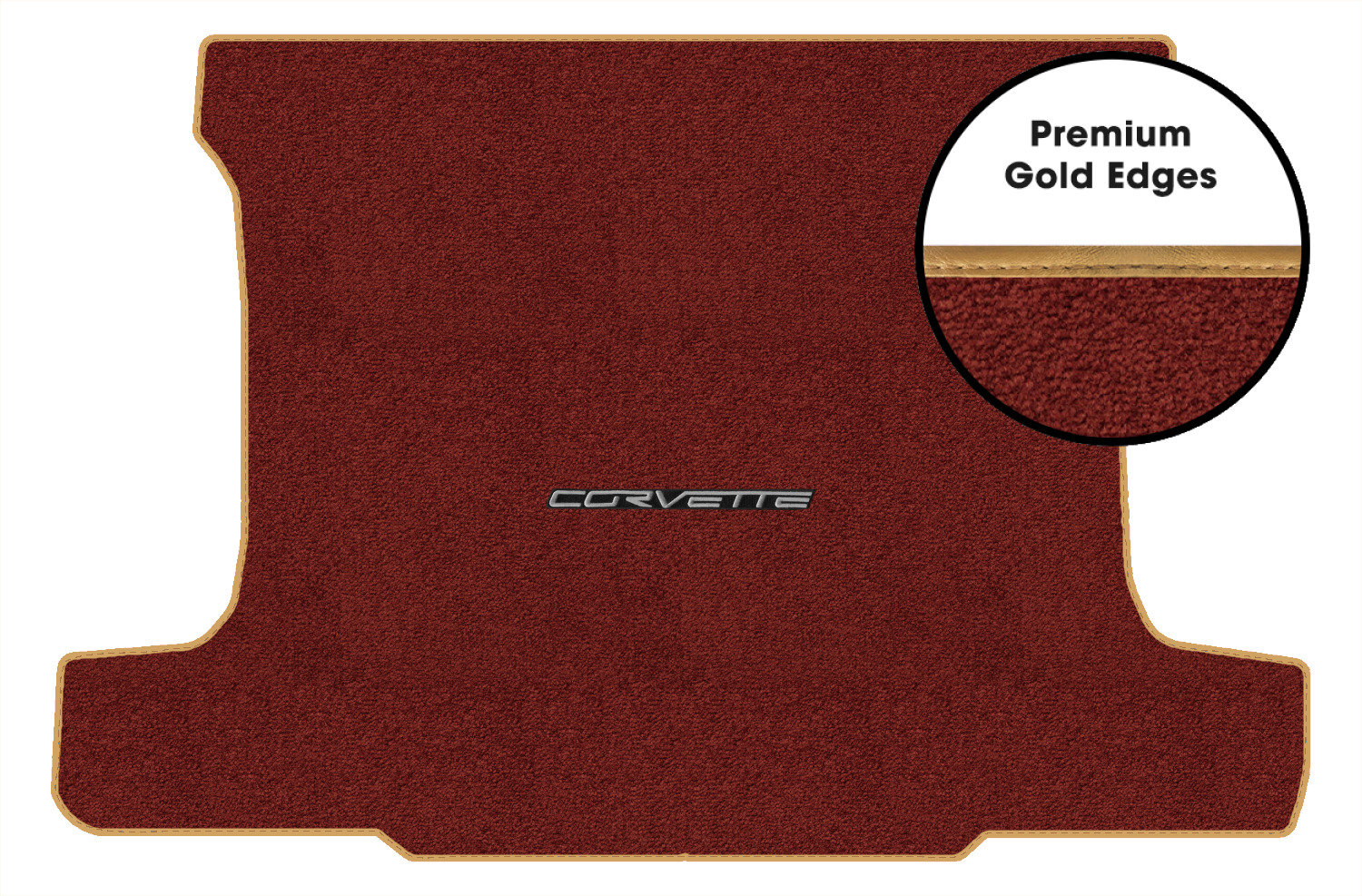 Lloyd Ultimat Deck Carpet Mat for 2006-2013 Corvette (#L658) Carmine Red - Picture 89 of 286
