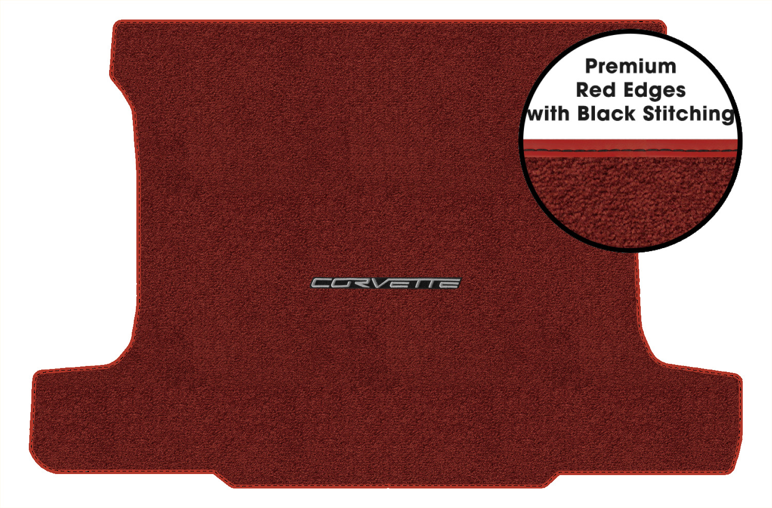 Lloyd Ultimat Deck Carpet Mat for 2006-2013 Corvette (#L658) Carmine Red - Picture 188 of 286