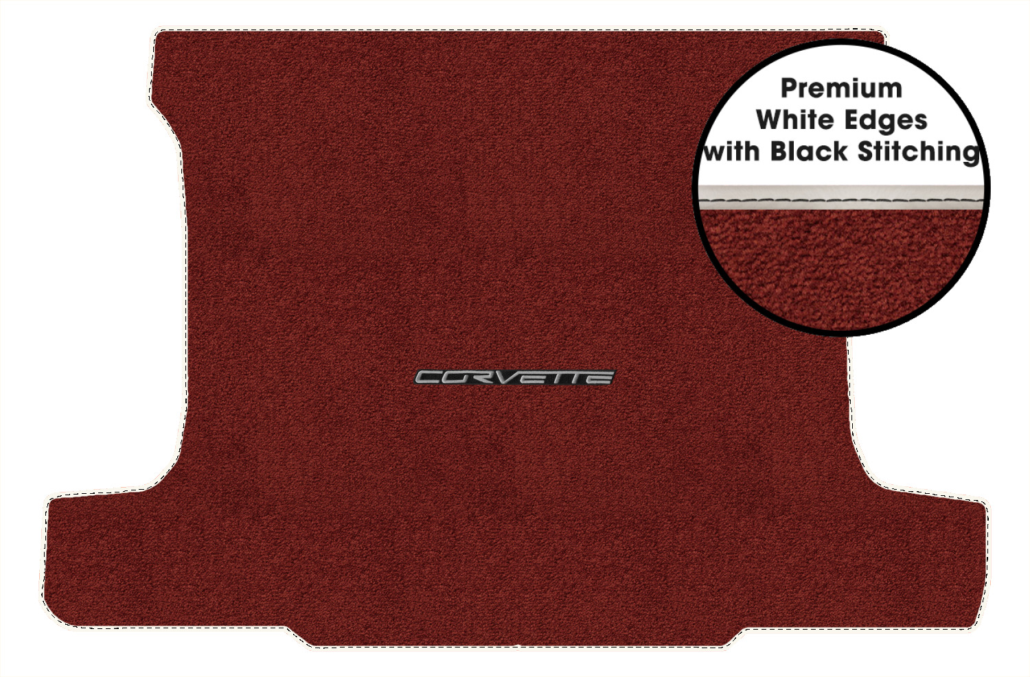 Lloyd Ultimat Deck Carpet Mat for 2006-2013 Corvette (#L658) Carmine Red - Picture 243 of 286