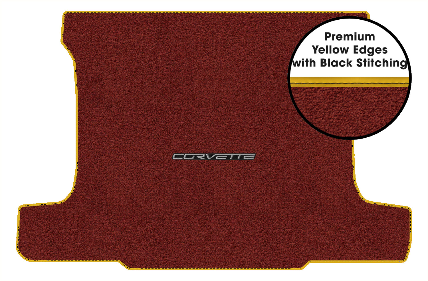 Lloyd Ultimat Deck Carpet Mat for 2006-2013 Corvette (#L658) Carmine Red - Picture 276 of 286