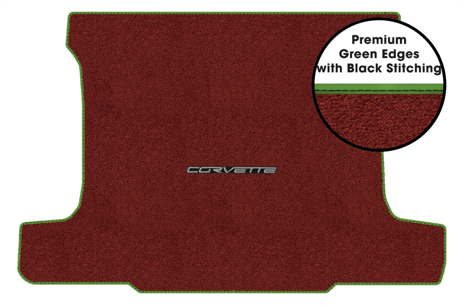 Lloyd Ultimat Deck Carpet Mat for 2006-2013 Corvette (#L658) Carmine Red - Picture 111 of 286