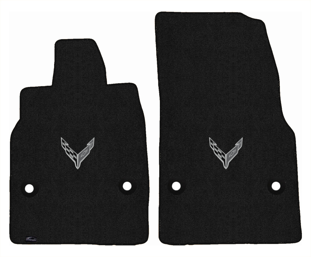 Lloyd Ultimat Front Row Carpet Floor Mat for 2020-2023 Corvette (#L2135) Ebony - Picture 12 of 286