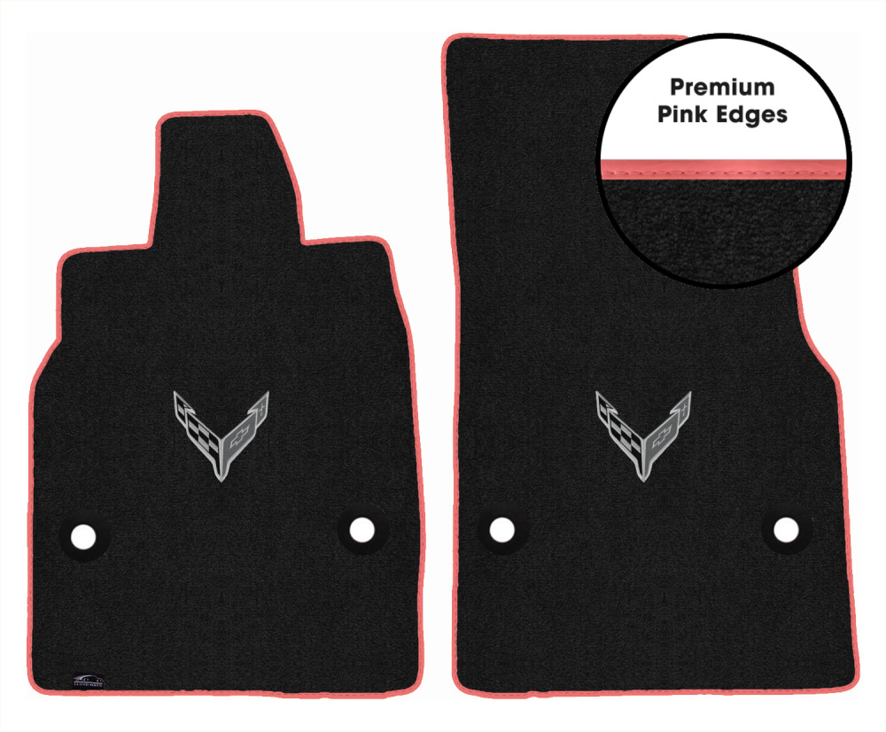 Lloyd Ultimat Front Row Carpet Floor Mat for 2020-2023 Corvette (#L2135) Ebony - Picture 155 of 286