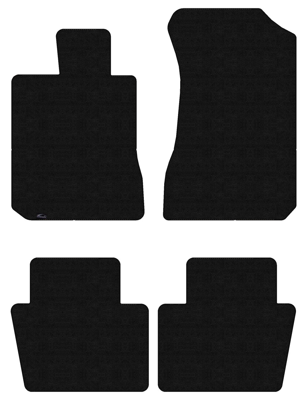Lloyd Luxe Front & Rear Row Carpet Mats for 2017-2020 Lincoln Continental - Picture 9 of 35