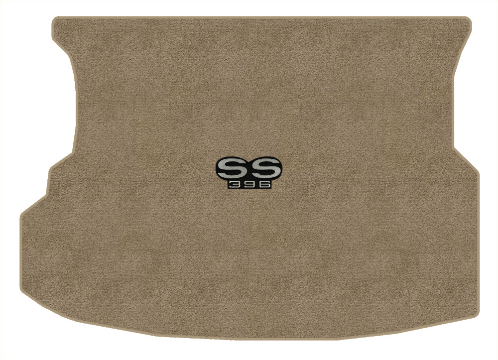 Lloyd Ultimat Trunk Carpet Mat for '6769 Chevy Camaro w/Silver on